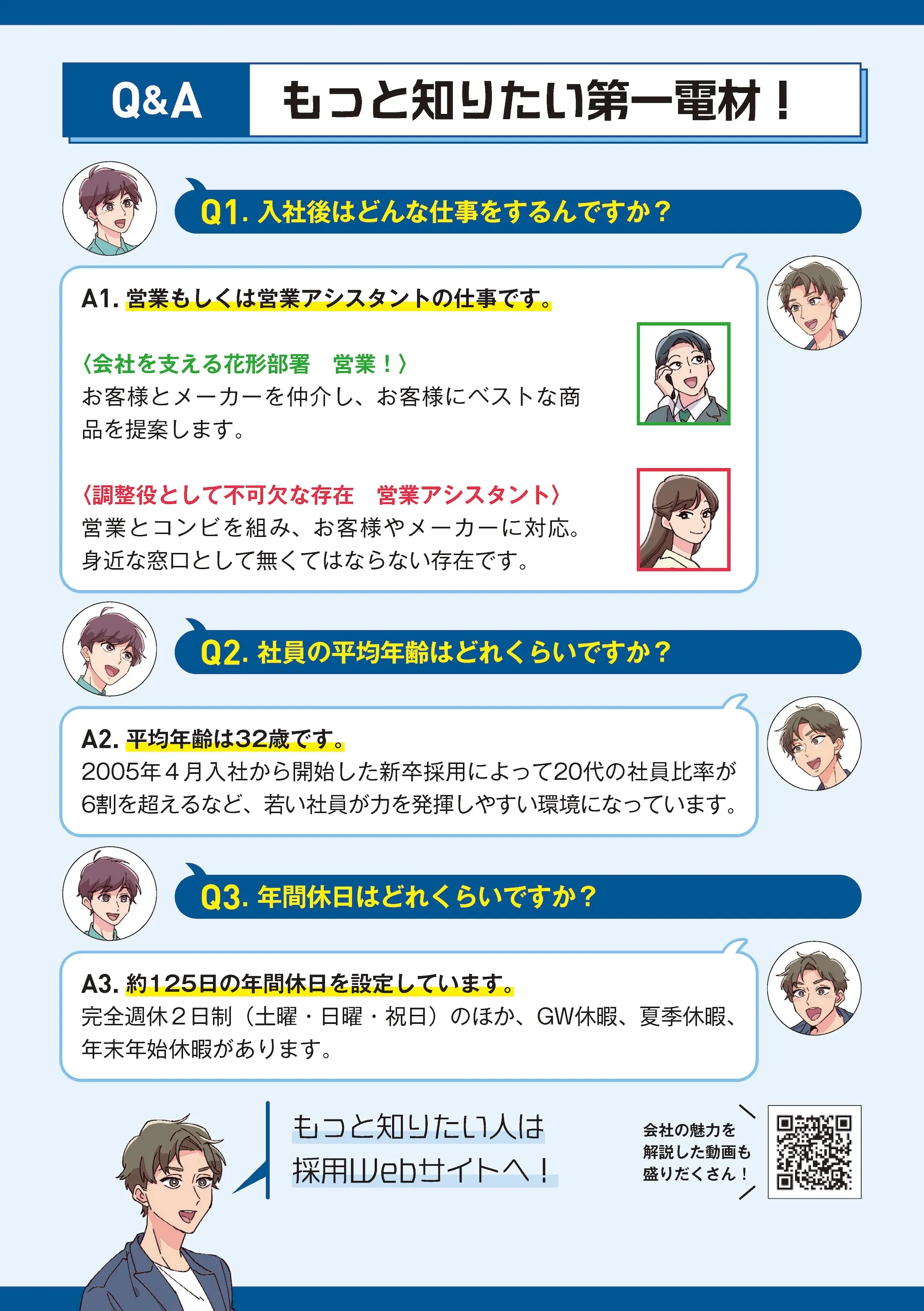 第一電材ってどんな会社？ 電線・ケーブルを取り扱う独立系専門商社の魅力に迫る！ 11ページ目 